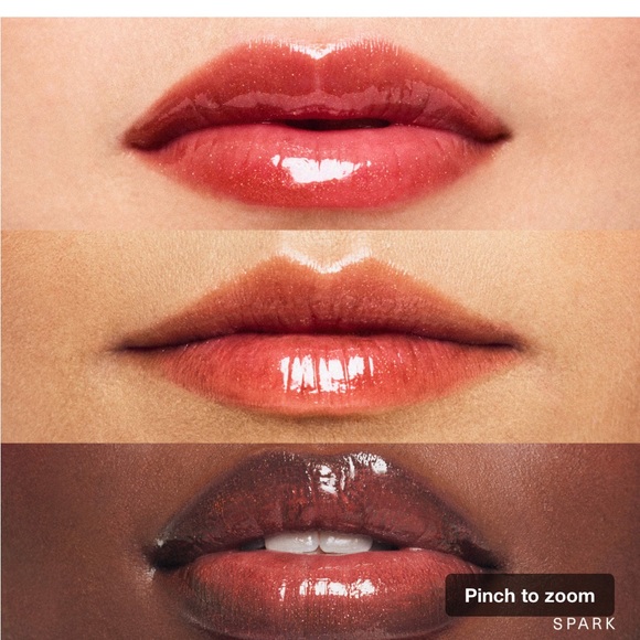 Rare Beauty Lip Gloss in Spark - Picture 3 of 7